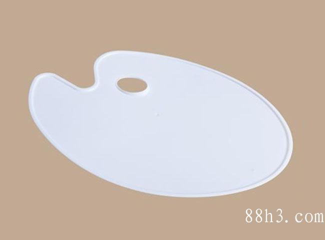 优质大号椭圆形调色板 塑料调色盘 颜料调色板调色用具 美术用品