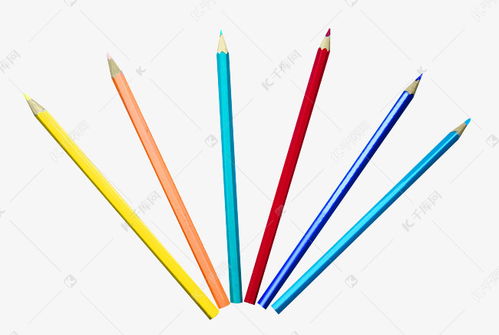 文具用品绘画彩色铅笔素材图片免费下载 千库网